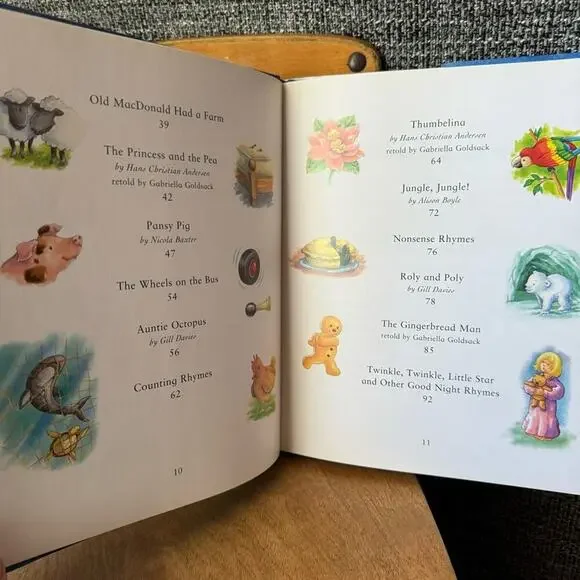 A Treasury for Three Year Olds Children's fairy tales nursery rhymes Bill Bolton - Picture 13 of 15